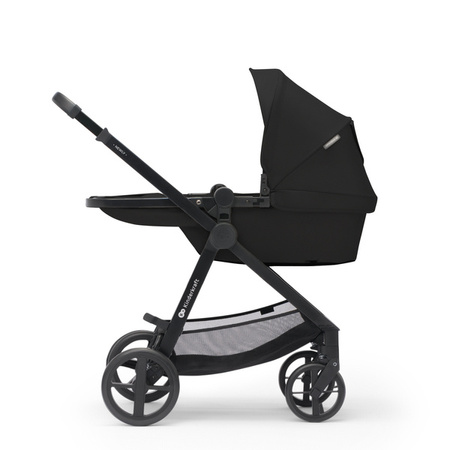 Kinderkraft Newly Mink Pro 3w1 Wózek Głęboko-Spacerowy + Fotelik Samochodowy 0-13kg Classic Black