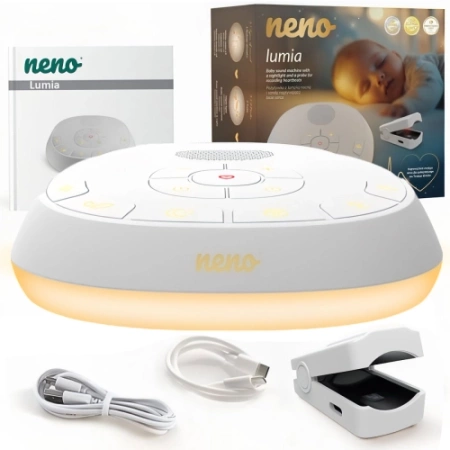 NENO LUMIA Pozytywka z lampką nocną i sondą nagrywającą bicie serca