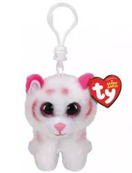 Ty Beanie Boos Tygrys Tabor Różowo-Biały  8,5 cm