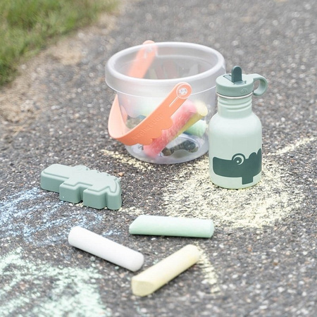 Done by Deer Butelka Metalowa Ze Słomką Ozzo Powder 350ml