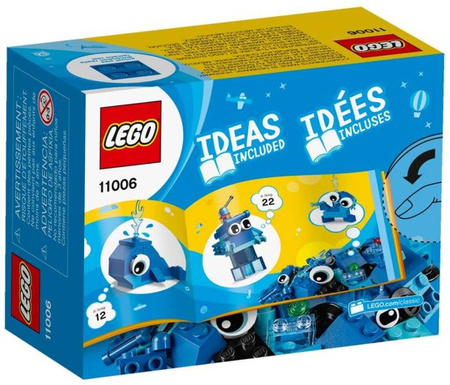Lego Classic Niebieskie Klocki Kreatywne 11006