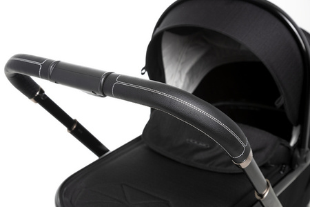 Muuvo Quick SE 2 Wózek Głęboko-Spacerowy Sunset Black + Cybex Aton B2 i-Size Fotelik Samochodowy 0-13kg + Baza One Volcano Black