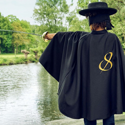 Souza! Peleryna i maska kostium muszkietera Vega 4-8 lat