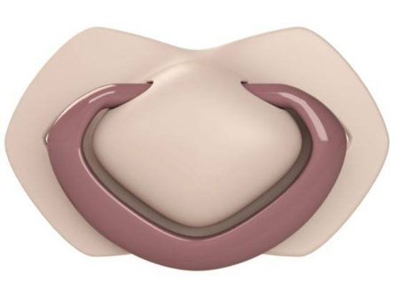 Canpol Babies Smoczek Silikonowy Symetryczny Pure Color  18m+ 2szt. 22/657_pin Pink