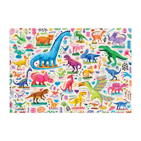Mudpuppy Puzzle Potężne dinozaury 100 elementów 5+