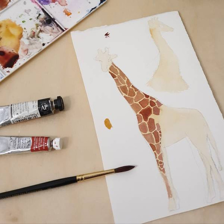 Makaszka Chustka Wiązana 100% Bamboo Sawanna