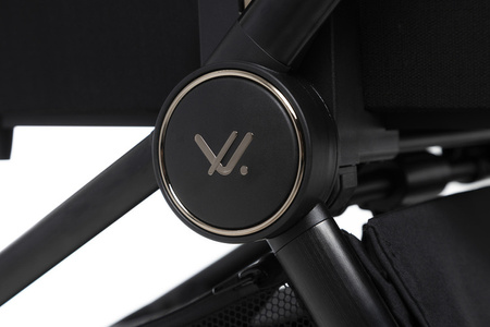 [OUTLET] Muuvo Quick SE 2 Wózek Głęboko-Spacerowy Chromium Black