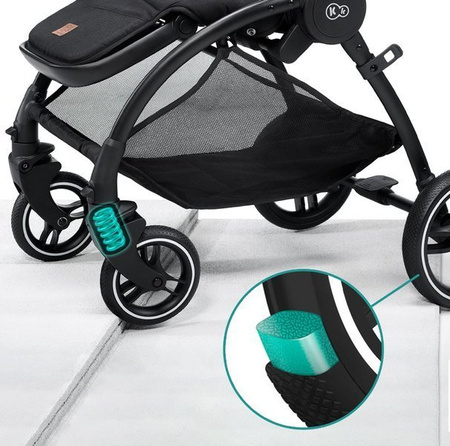 Kinderkraft Evolution Wózek Spacerowy + Cocoon  Midnight Green