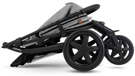 Lionelo Annet Plus Wózek Spacerowy  Concrete