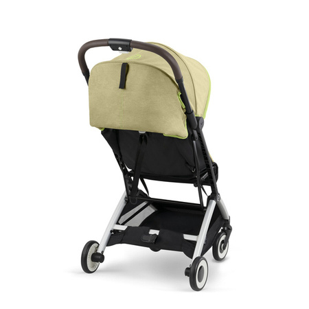Cybex Orfeo Wózek Spacerowy Rama Srebrna Nature Green + Pałąk