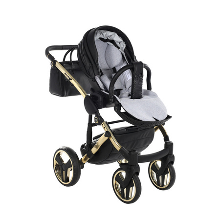 Tako Junama Fluo V3 Wózek Głęboko-Spacerowy 04 Black