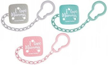 Canpol Babies Łańcuszek do Smoczka Uspokajającego I Love Mummy 2/434