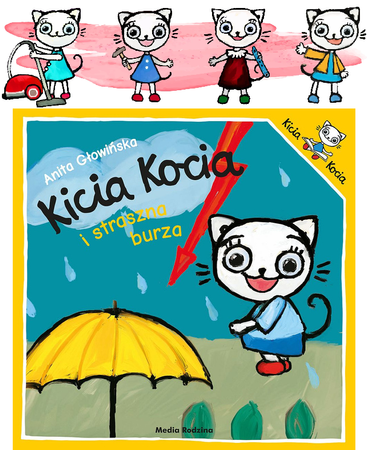 Media Rodzina Książeczka Kicia Kocia i Straszna Burza