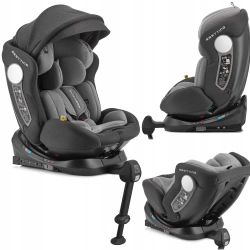 Sesttino Hexagon Pro i-Size Fotelik Samochodowy Gray/Black 0-36 kg