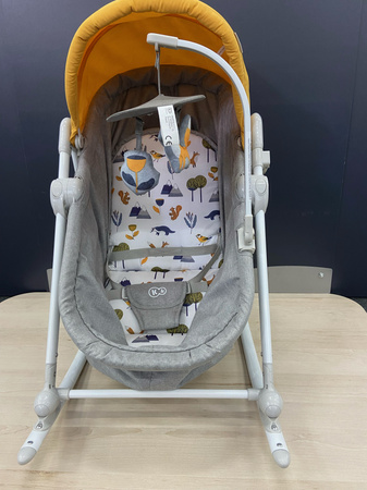 [OUTLET] Kinderkraft Unimo 5w1 Leżaczek Forest Yellow