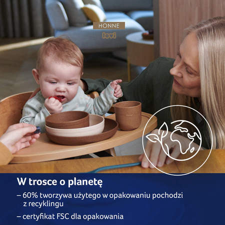 Lovi Talerzyki Dla Niemowląt Granola 2 Szt. 21/530 Granola