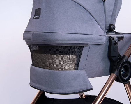 Zokky Ozz Wózek Głęboko-Spacerowy 2w1 Soft Black