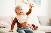 Petite&Mars Sam Śliniak Silikonowy  Beige Dandelion