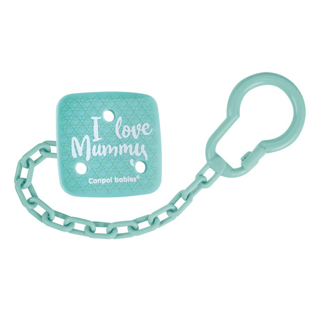 Canpol Babies Łańcuszek do Smoczka Uspokajającego I Love Mummy 2/434