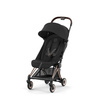 Cybex Coya Wózek Spacerowy Rama Rosegold Sepia Black + Cybex Coya Moskitiera Black