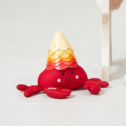 Janod Zabawka do kąpieli krab z muszelkami 10m+