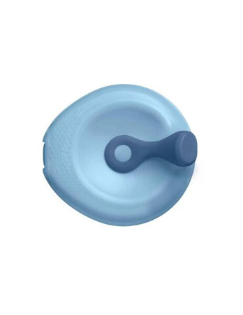 B.box Fill+Feed Silikonowa Miseczka z Pokrywką do Karmienia Niemowląt i Dzieci Błękit