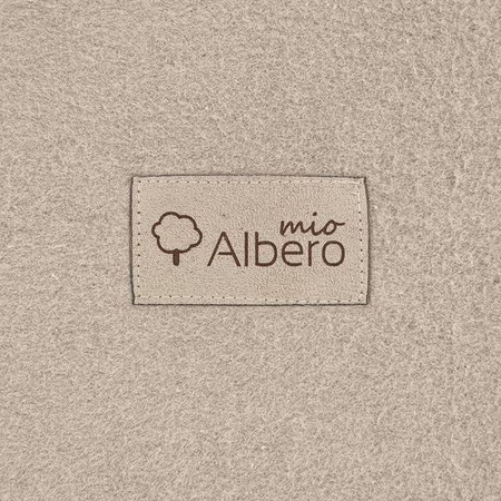 Albero Mio Kocyk Polar Bawełniany Beżowy J002