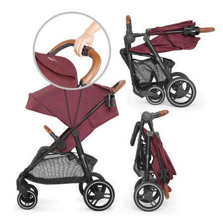 [OUTLET] Kinderkraft Grande New 2023 Wózek Spacerowy Black