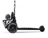 [OUTLET] Scootandride Highwaykick 2 Lifestyle Hulajnoga Trójkołowa Balansowa z Zamykanym Schowkiem 2+ Zebra