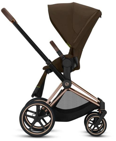 Cybex e-Priam 3.0 Wózek Głęboko-Spacerowy + Cloud Z Fotelik Samochodowy 0-13 kg Zestaw 3w1 Khaki Brown