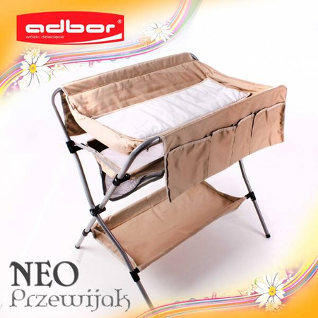 Adbor Neo Składany Przewijak dla Niemowląt 80x57x93 Beżowy
