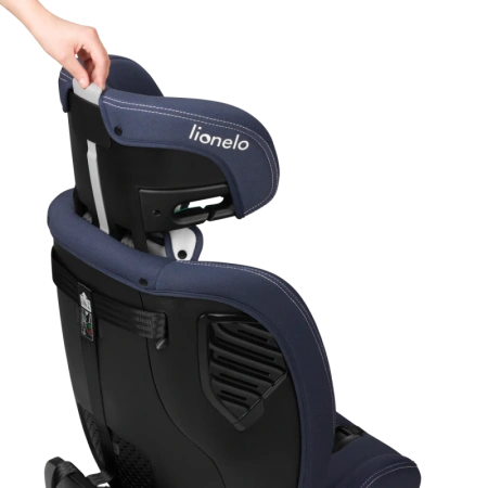 Lionelo Bastiaan one i-Size - obrotowy fotelik samochodowy 0-36 kg | Blue Navy