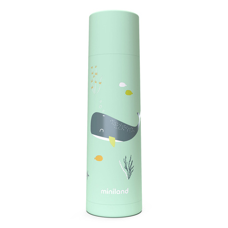 Miniland Termos Wieloryb - Ocean - 500 ml