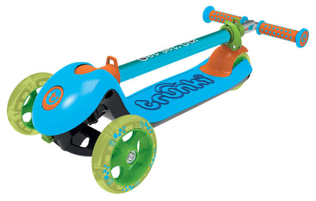 Trunki Składna Hulajnoga Mała Niebieska