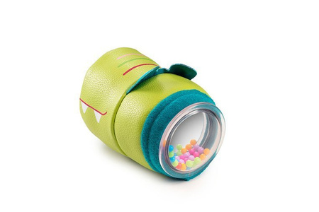 LILLIPUTIENS Zestaw 4 miękkich klocków – zwierzątek wielofunkcyjnych Dżungla 6 m+