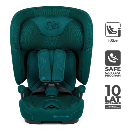 Kinderkraft FIX2GO Fotelik Samochodowy 9-36 kg Zielony