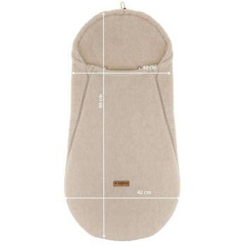 Zaffiro Śpiworek Mini 0-18 miesięcy Wełna Premium Grey