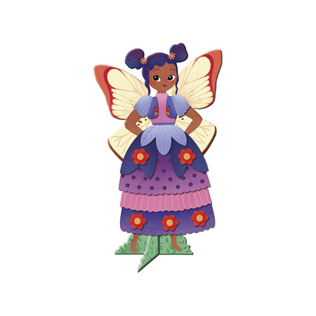 Janod Multizestaw kreatywny 11 dekoracji Wróżki Magic Fairies 5+