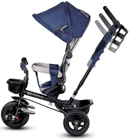 KinderKraft Rowerek Trójkołowy Aveo Niebieski