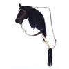 Hoppihorse Koń na Kiju Hobby Horse A3 Czarny 66cm