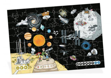 Albi Czytaj z Albikiem Puzzle Wszechświat 