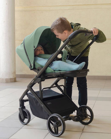 Carrello Alfa Wózek Głęboko-Spacerowy 2w1 Sunrise Orange