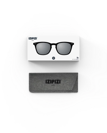 IZIPIZI Okulary Przeciwsłoneczne dla Dzieci 5-10 lat Black E