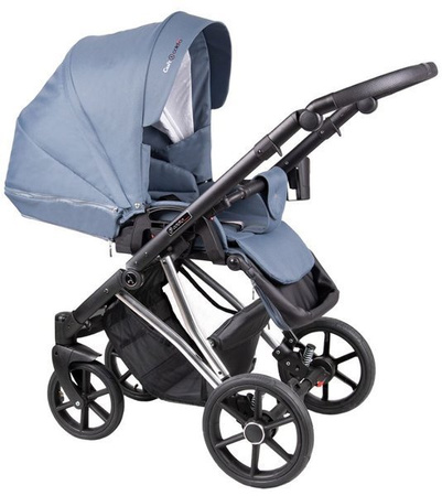 Coletto Craft Wózek Głęboko-Spacerowy 2w1 C-08 Czarna Rama