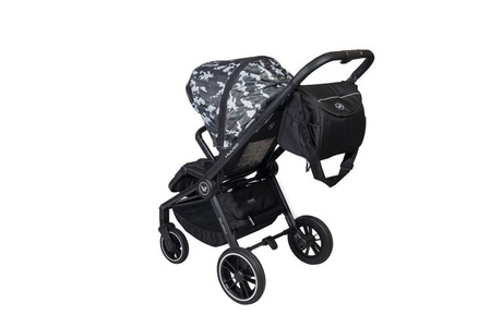 Muuvo Quick Trendy Edition Wózek Głęboko-Spacerowy Urban Camo Gondola Onyx Black