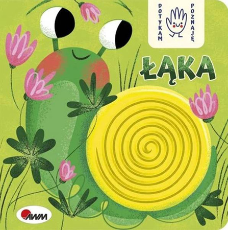 Książeczka Dotykam. Poznaję - Łąka