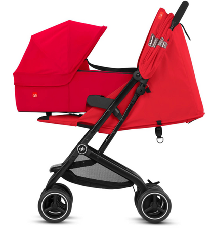 Cybex GB Qbit + Wózek Spacerowy All-Terrain FASHION COLLECTION ATLANTIC ORANGE