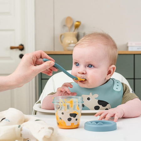 Done by Deer Pojemniki Na Żywność Dla Dzieci Tiny Farm Powder 2szt