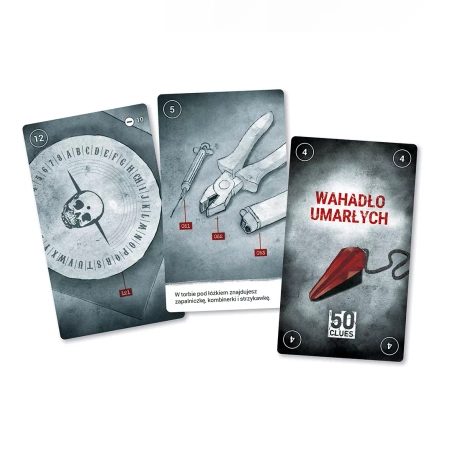 Albi 50 Clues Część 1 Wahadło Umarłych Gra Planszowa