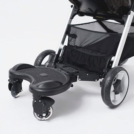Olmitos Dostawka do wózka z siedziskiem czarna